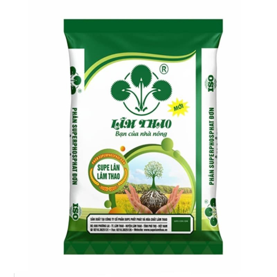 Phân Lân Lâm Thao (Supe Lân) Bao 50 Kg